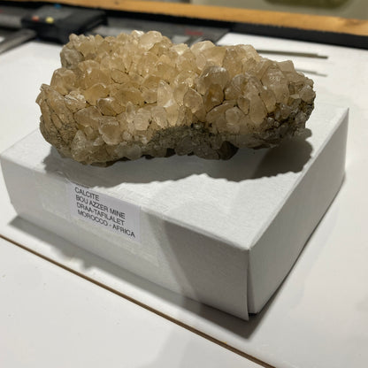 CALCITE - BOU AZZER MINE, DRAA-TAFILALET, MOROCCO, AFRICA 184g MF2139