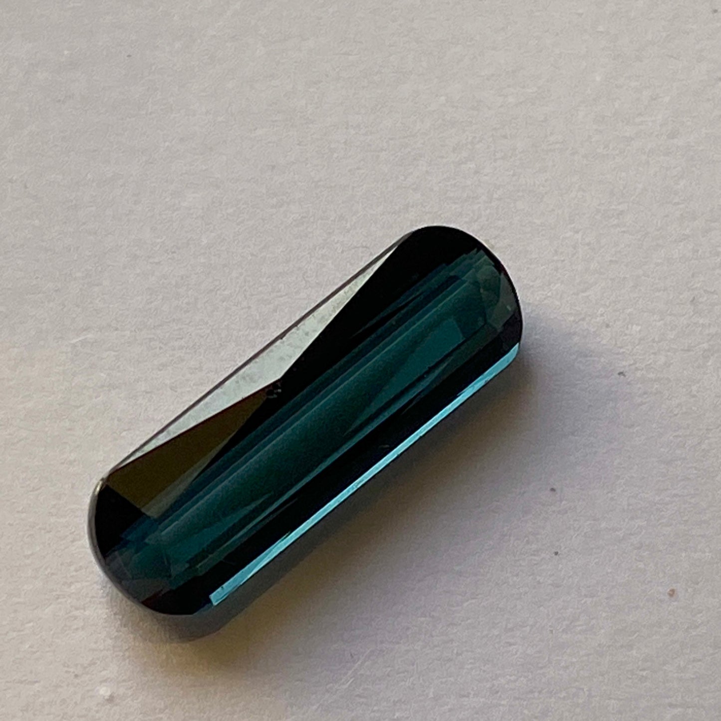 INDICOLITE TOURMALINE GEMSTONE - MINA DO GAVILAN, CORONEL MURTA, MINAS GERAIS, BRAZIL 2.78Ct MFG3536