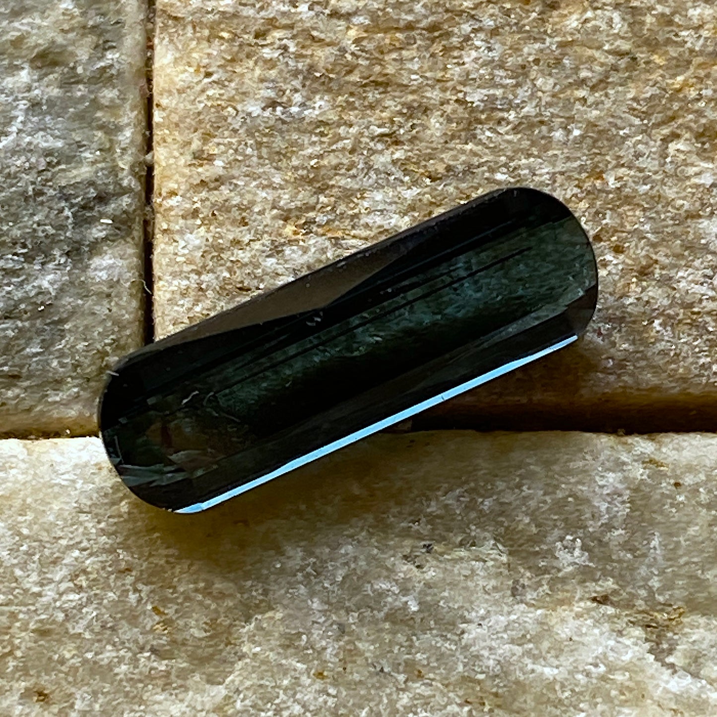INDICOLITE TOURMALINE GEMSTONE - MINA DO GAVILAN, CORONEL MURTA, MINAS GERAIS, BRAZIL 2.78Ct MFG3536