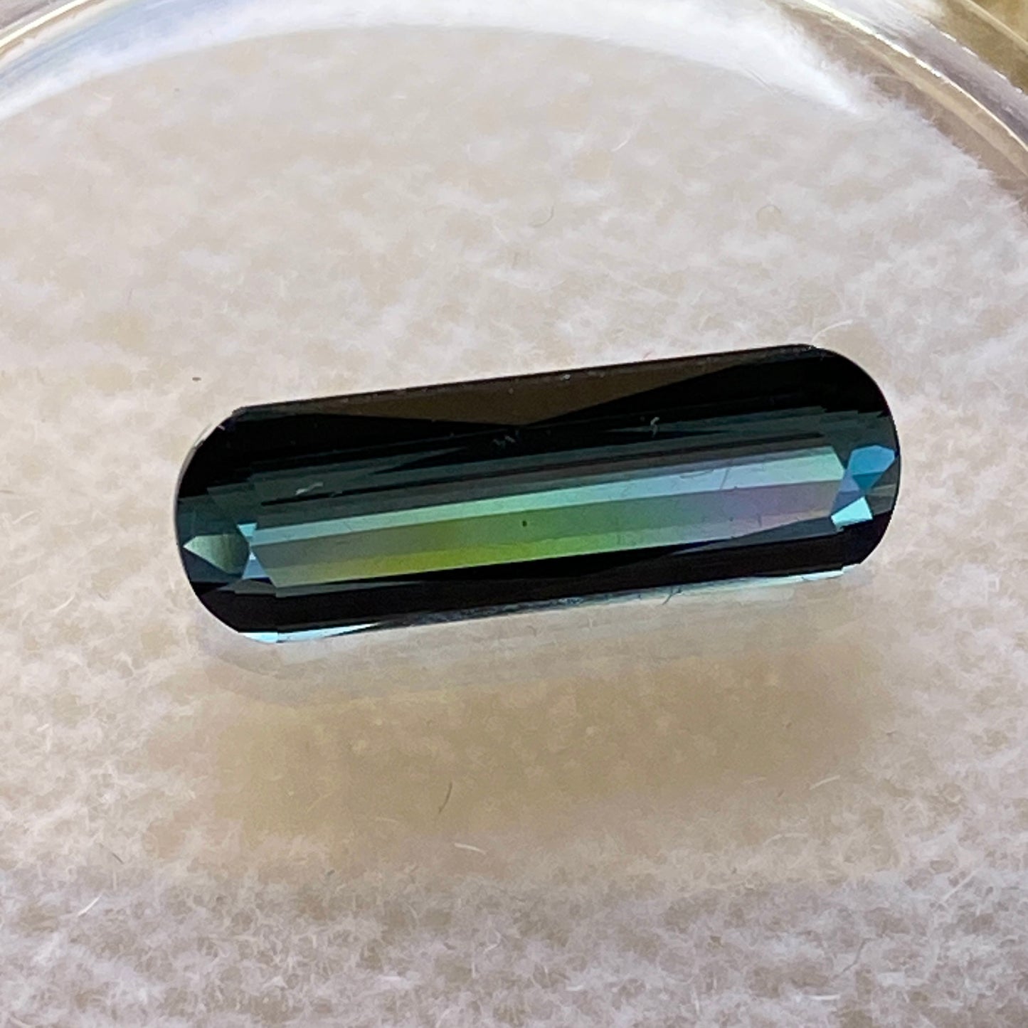 INDICOLITE TOURMALINE GEMSTONE - MINA DO GAVILAN, CORONEL MURTA, MINAS GERAIS, BRAZIL 2.78Ct MFG3536