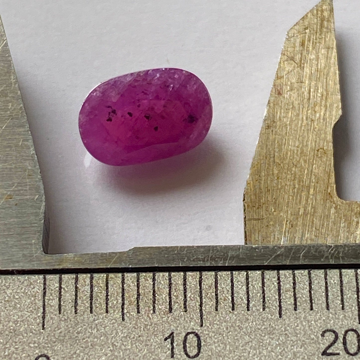 RUBY CORUNDUM GEMSTONE - LONGIDO, ARUSHA, TANZANIA 3.12Ct MFG3720