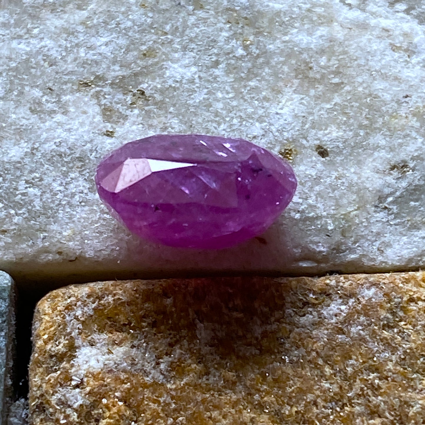 RUBY CORUNDUM GEMSTONE - LONGIDO, ARUSHA, TANZANIA 3.12Ct MFG3720