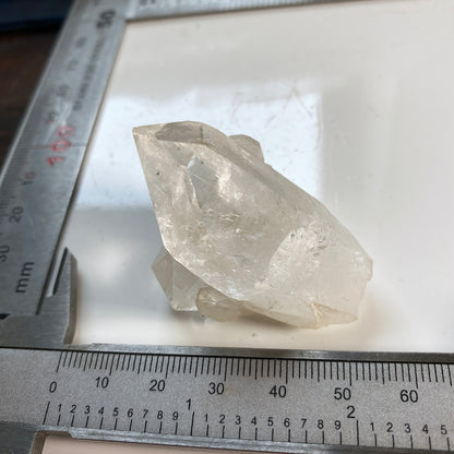 QUARTZ 2 CLEAR SPECIMENS FROM MOUNT IDA, ARKANSAS, U.S.A.  MF2160