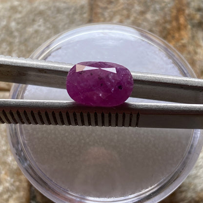 RUBY CORUNDUM GEMSTONE - LONGIDO, ARUSHA, TANZANIA 3.12Ct MFG3720