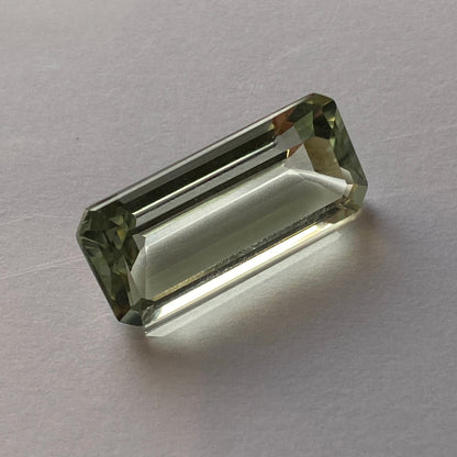 PRASIOLITE QUARTZ NATURAL GEMSTONE - MONTEZUMA, MINA SGERAIS, BRAZIL 9.08Ct MFG3451