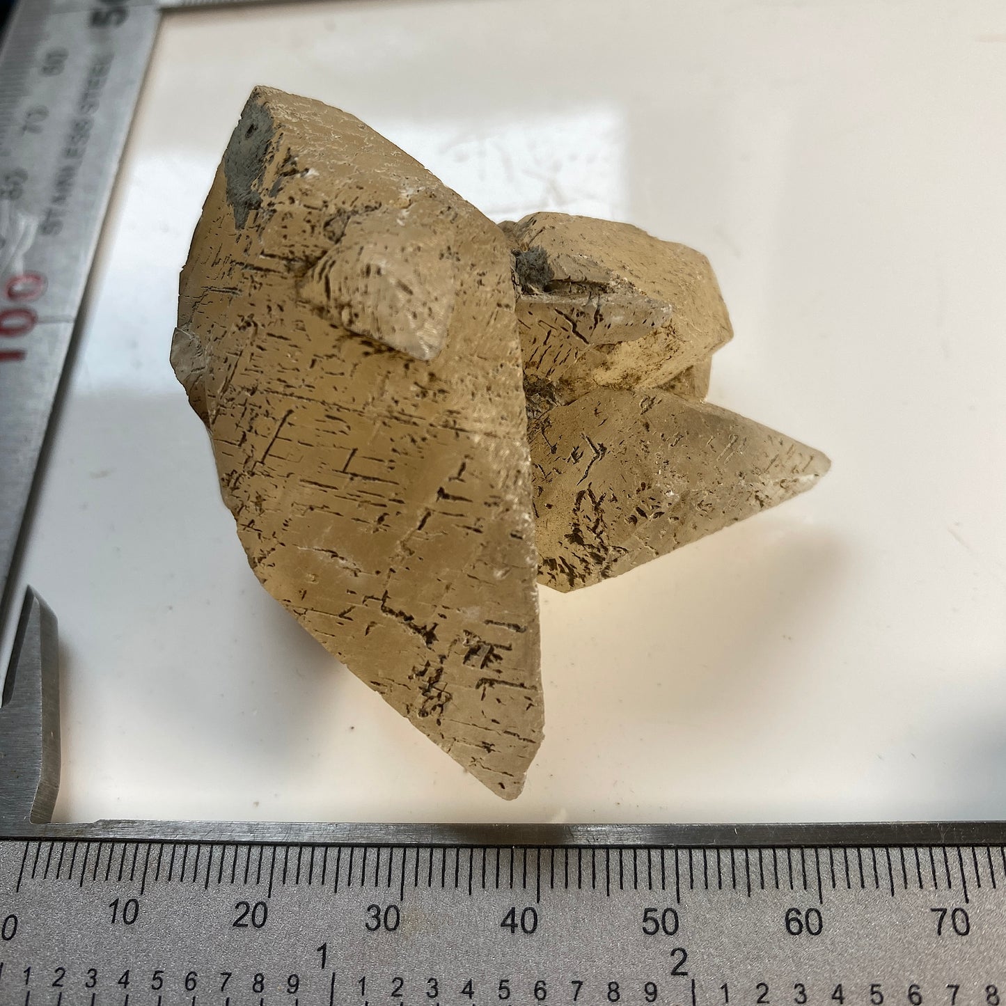 CALCITE CRYSTAL ASSEMBLAGE  - TON MAWR QUARRY, PENTYRCH, WALES