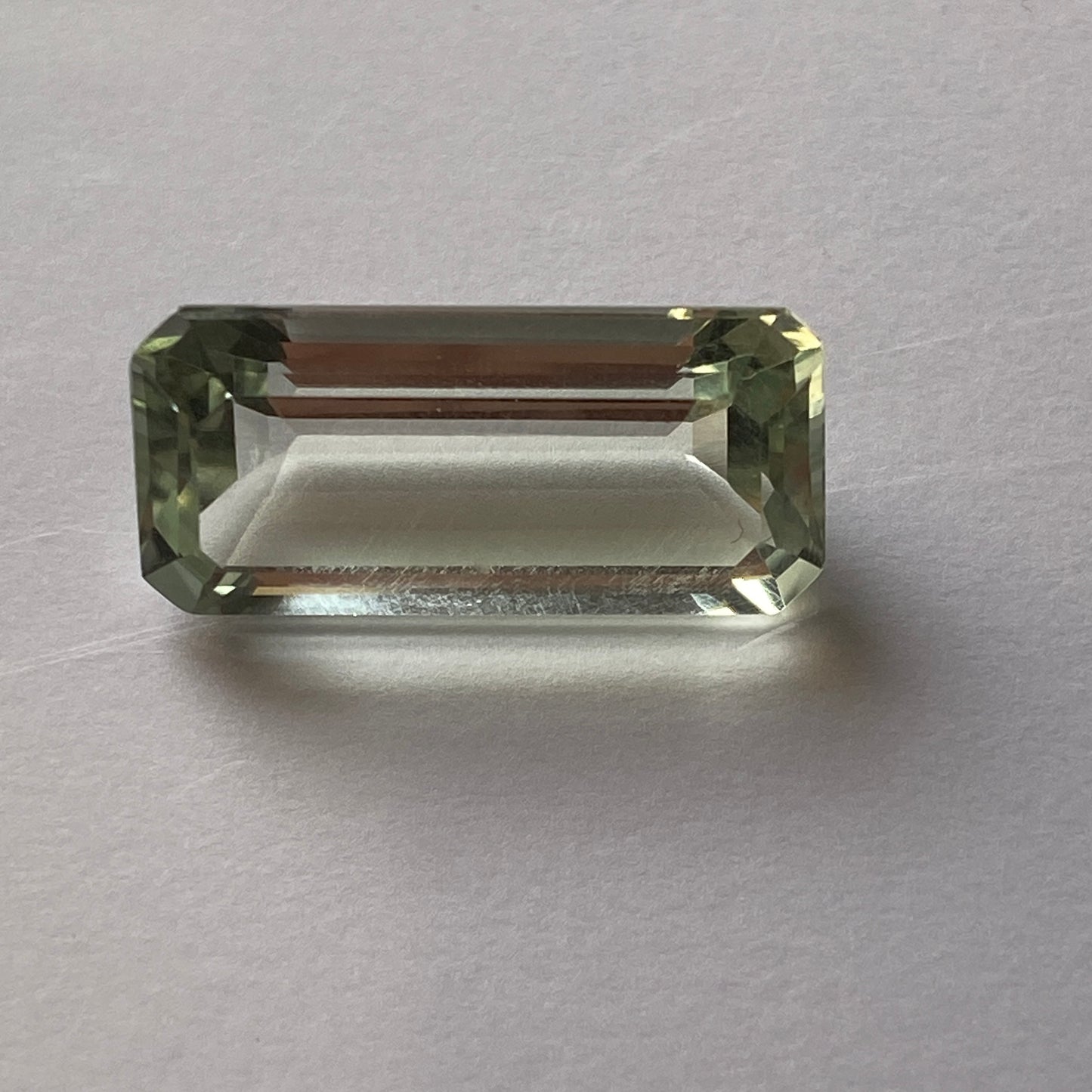 PRASIOLITE QUARTZ NATURAL GEMSTONE - MONTEZUMA, MINA SGERAIS, BRAZIL 9.08Ct MFG3451