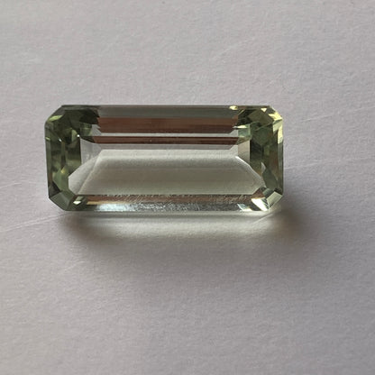 PRASIOLITE QUARTZ NATURAL GEMSTONE - MONTEZUMA, MINA SGERAIS, BRAZIL 9.08Ct MFG3451