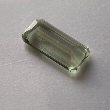 PRASIOLITE QUARTZ NATURAL GEMSTONE - MONTEZUMA, MINA SGERAIS, BRAZIL 9.08Ct MFG3451