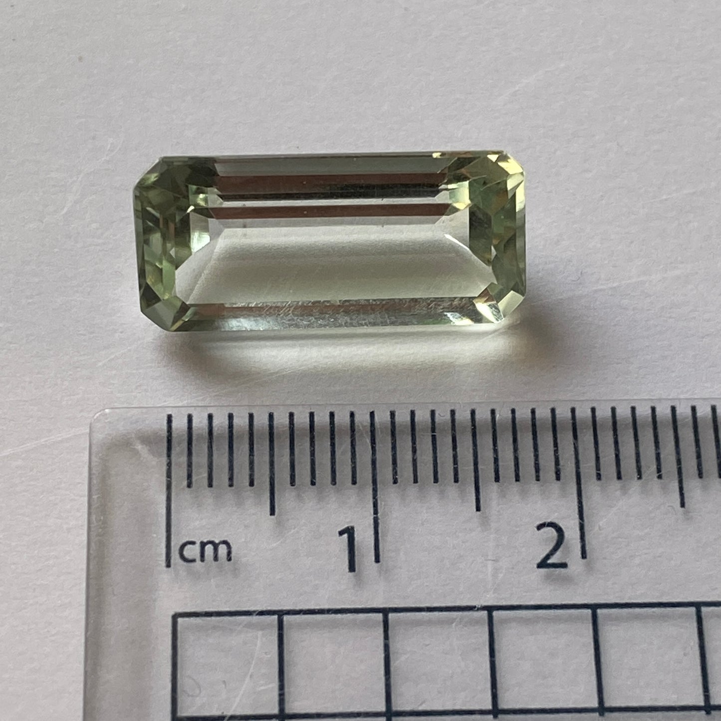 PRASIOLITE QUARTZ NATURAL GEMSTONE - MONTEZUMA, MINA SGERAIS, BRAZIL 9.08Ct MFG3451