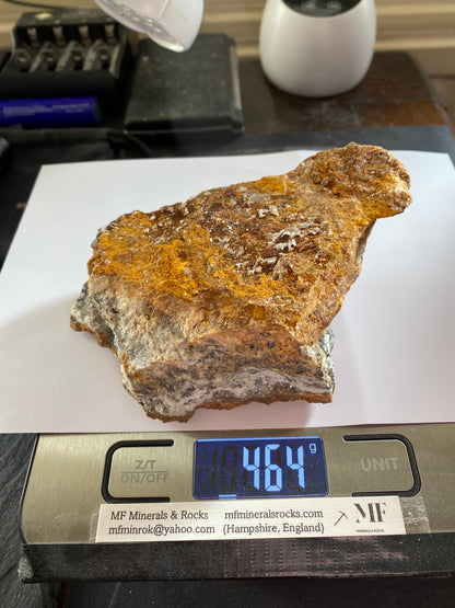 CERUSSITE [ETC] : GREYSTONES QUARRY, LAUNCASTON, CORNWALL  464g MF4751