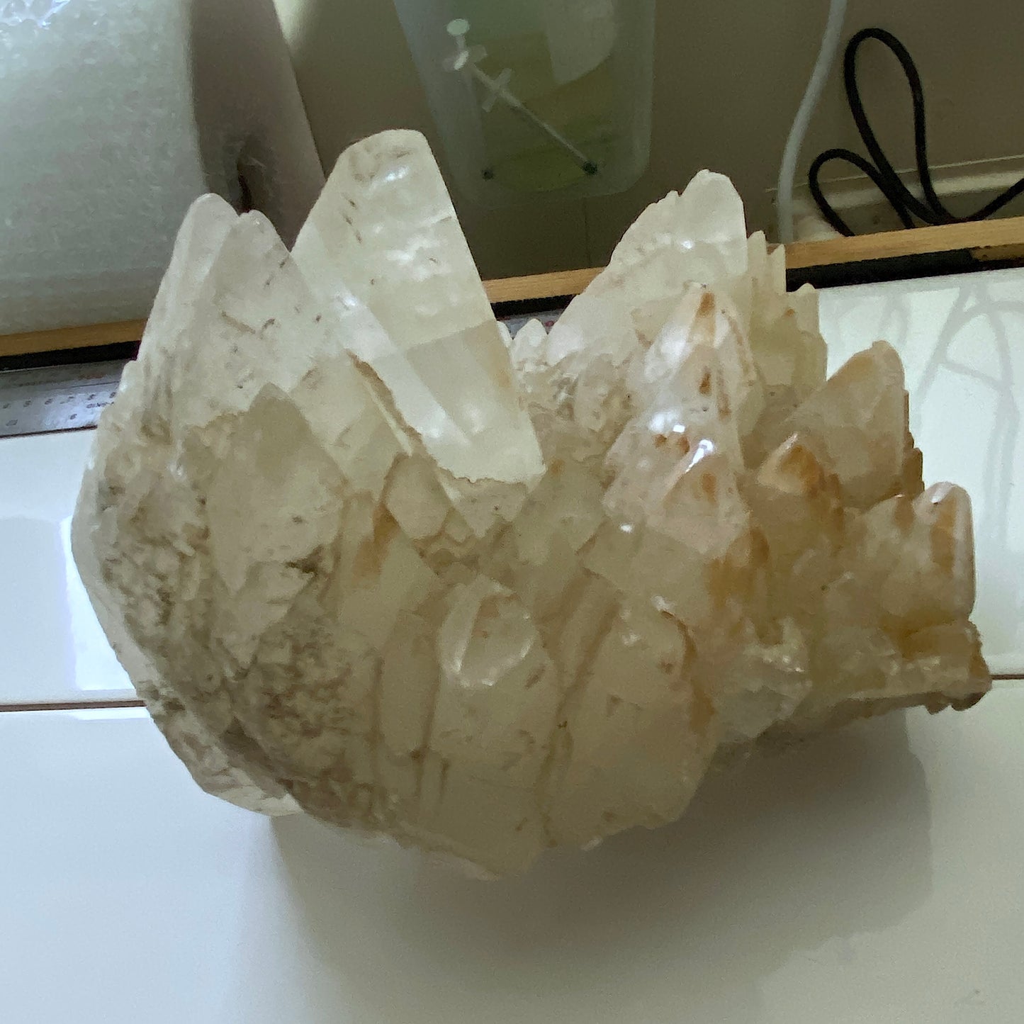 CALCITE CRYSTAL ASSEMBLAGE - TONMAWR QUARRY, WALES: SUBSTANTIAL 3242g MF2147