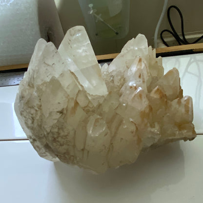 CALCITE CRYSTAL ASSEMBLAGE - TONMAWR QUARRY, WALES: SUBSTANTIAL 3242g MF2147