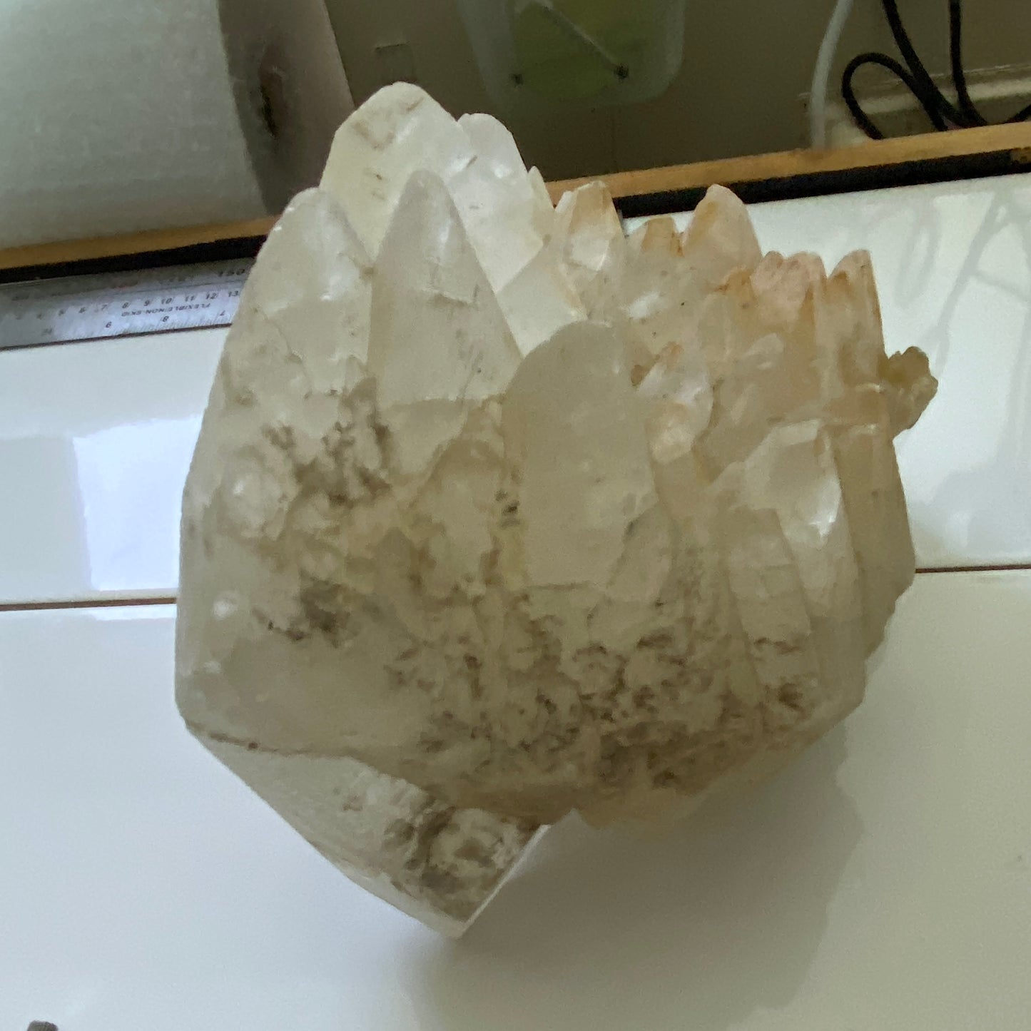 CALCITE CRYSTAL ASSEMBLAGE - TONMAWR QUARRY, WALES: SUBSTANTIAL 3242g MF2147