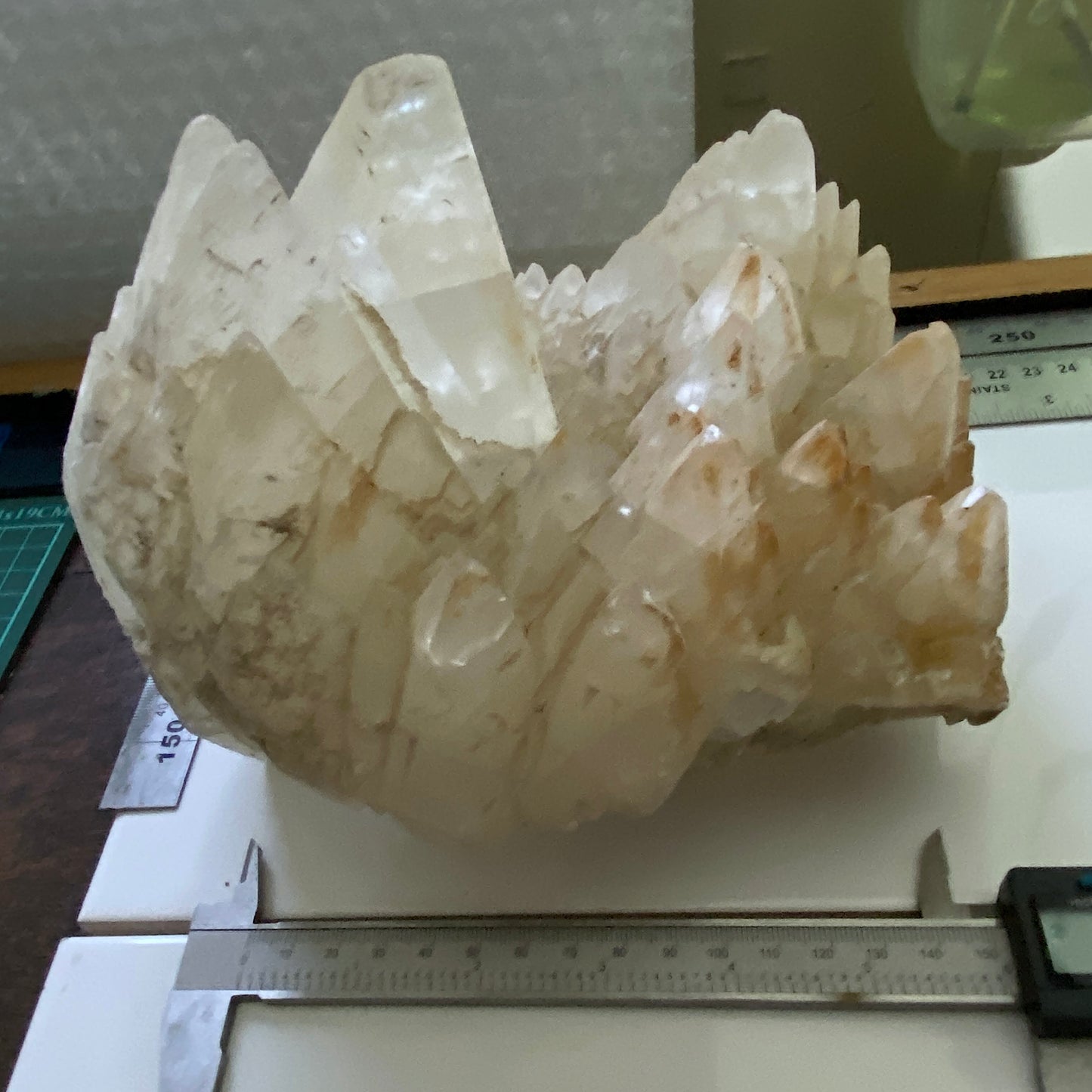 CALCITE CRYSTAL ASSEMBLAGE - TONMAWR QUARRY, WALES: SUBSTANTIAL 3242g MF2147