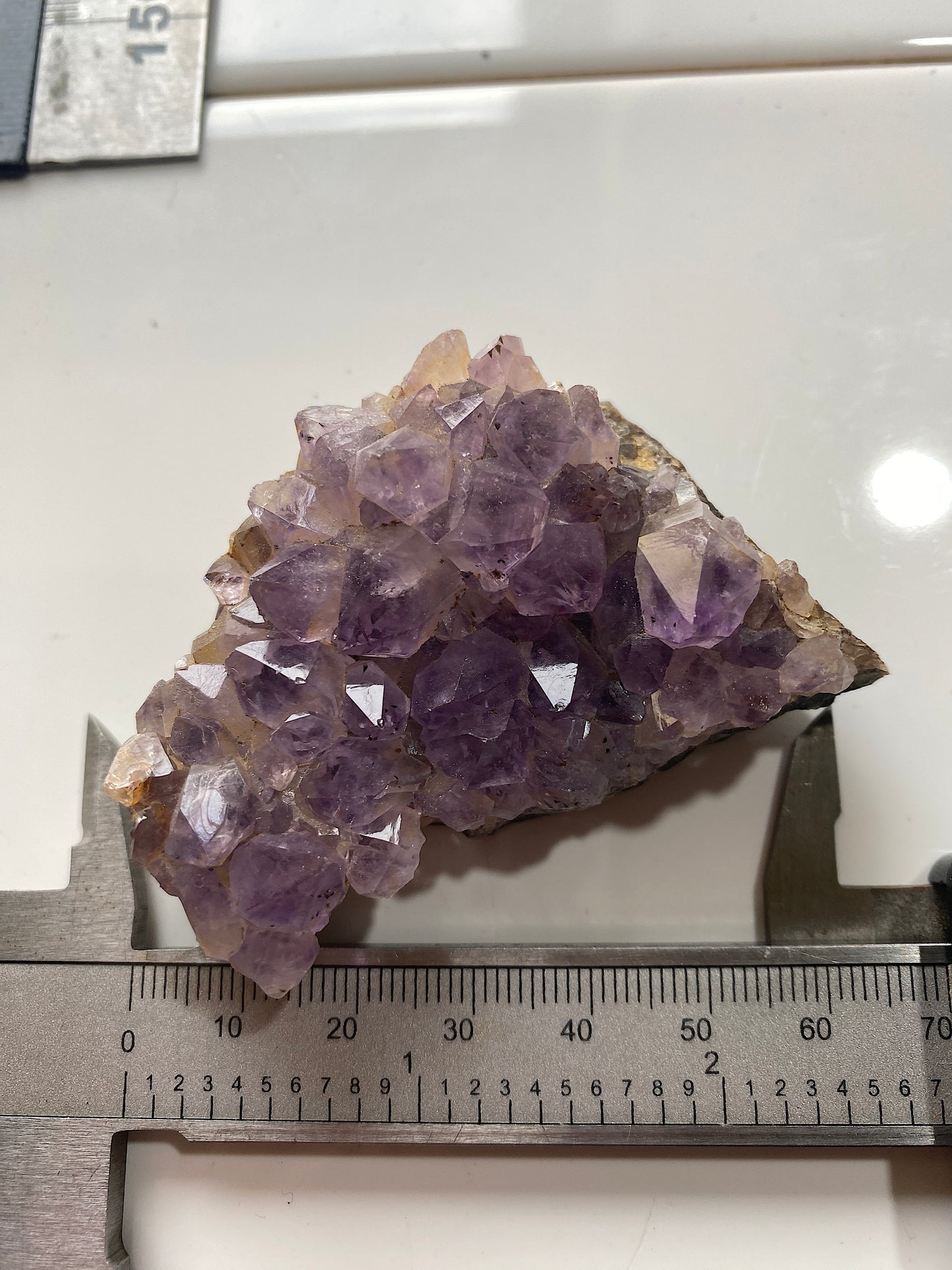 AMETHYST x 3 : IRAI, RIO GRANDE DO SUL, BRAZIL 260g. MF4754