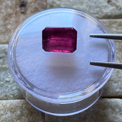 MAGENTA TOURMALINE NATURAL GEMSTONE - CONSELHEIRO, MINAS GERAIS, BRAZIL 3.70Ct. MFG3276