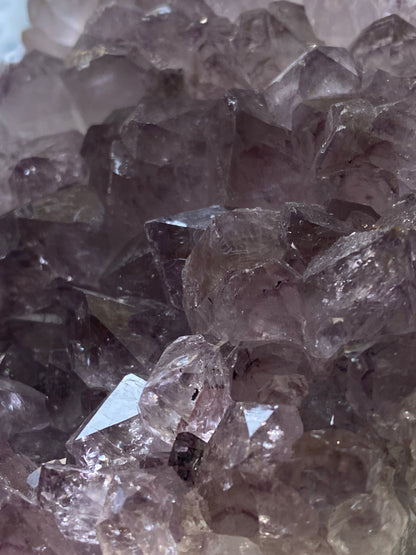 AMETHYST CRYSTAL ASSEMBLAGE : AMETISTA DO SUL, RIO GRANDE DO SUL, BRAZIL 684g MF4757