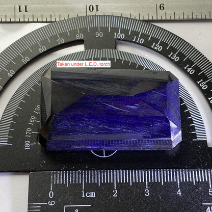 SAPPHIRE CORUNDUM NATURAL MINED - SOUTH AFRICA - MASSIVE 285Ct  MFG5085