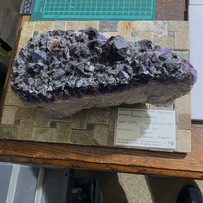 AMETHYST/SMOKE/QUARTZ SUBSTANTIAL 3180g. WHEAL UNY, CORNWALL. MF4001