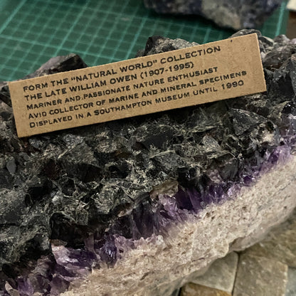 AMETHYST/SMOKE/QUARTZ SUBSTANTIAL 3180g. WHEAL UNY, CORNWALL. MF4001