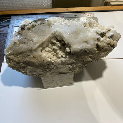 QUARTZ WITH PYRITE MASSIVE PIECE FROM GREYSTONES, CORNWALL 7.4kg MF4004