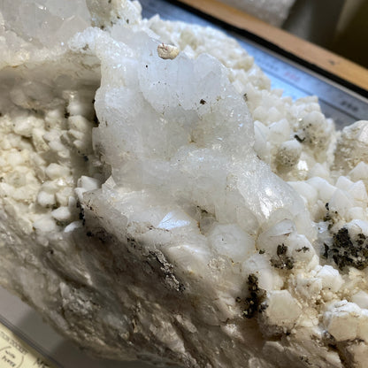 QUARTZ WITH PYRITE MASSIVE PIECE FROM GREYSTONES, CORNWALL 7.4kg MF4004