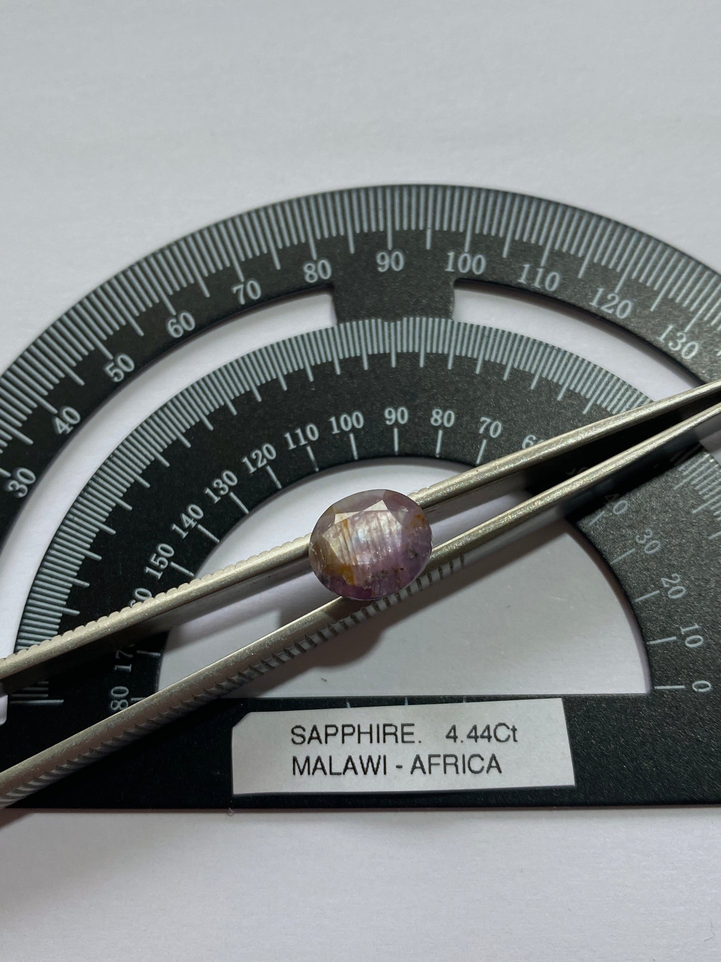 SAPPHIRE NATURAL MINED GEMSTONE : CHIMWADZULU, MALAWI, AFRICA 4.44Ct MFG4871