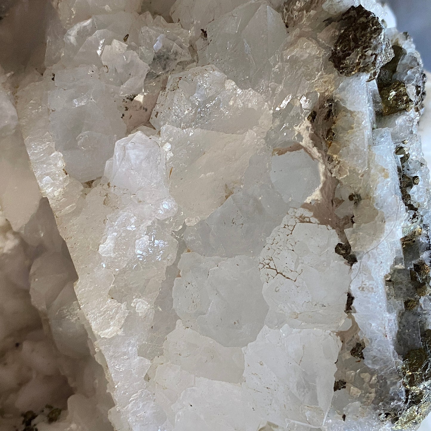 QUARTZ WITH PYRITE MASSIVE PIECE FROM GREYSTONES, CORNWALL 7.4kg MF4004