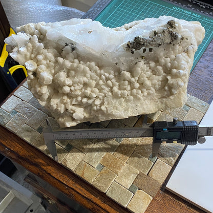 QUARTZ WITH PYRITE MASSIVE PIECE FROM GREYSTONES, CORNWALL 7.4kg MF4004