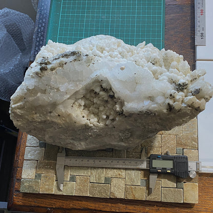 QUARTZ WITH PYRITE MASSIVE PIECE FROM GREYSTONES, CORNWALL 7.4kg MF4004