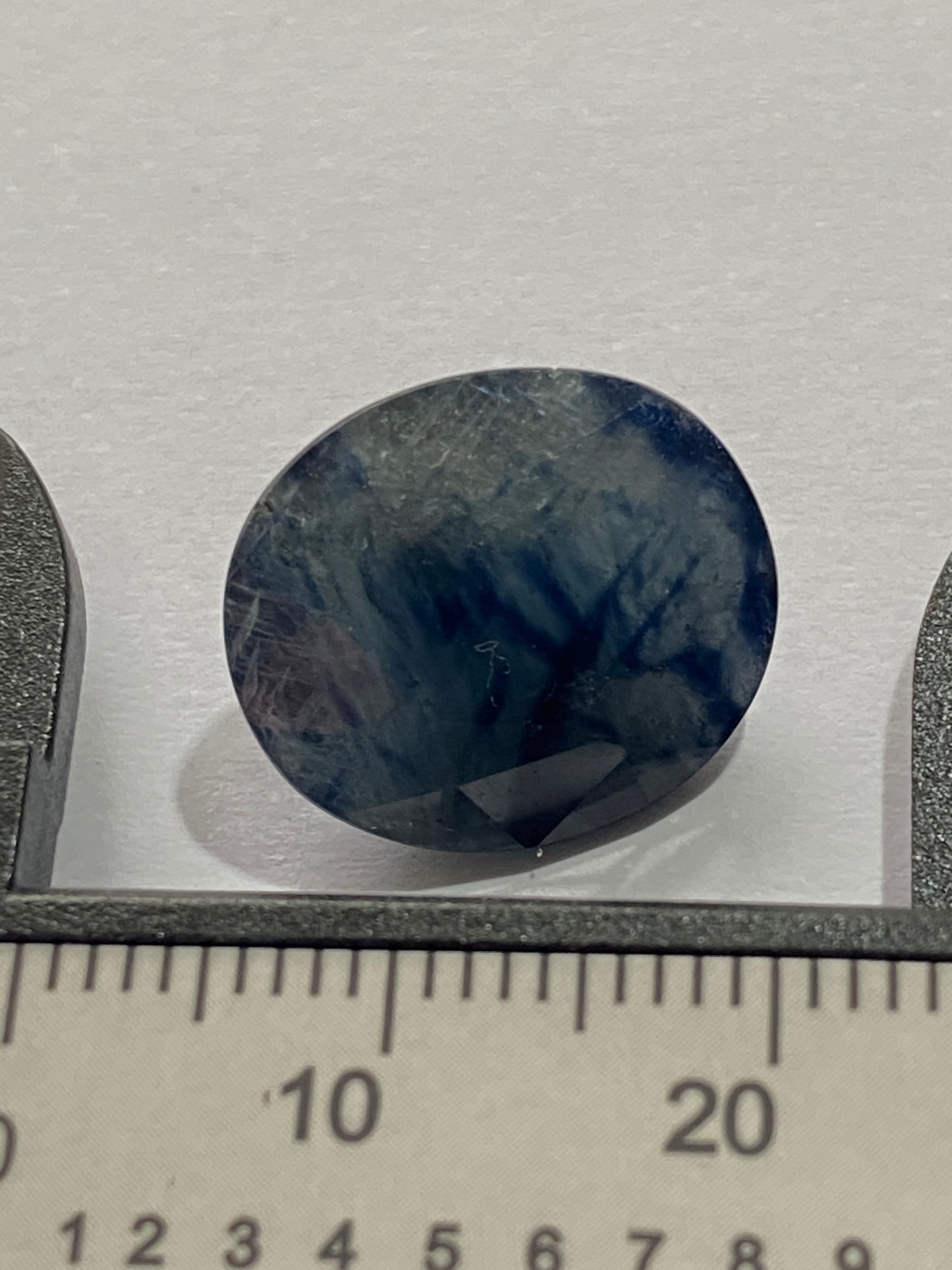 SAPPHIRE NATURAL GEMSTONE : ZAZAFOTSY, IHOSY, MADAGASCAR 12.20Ct MFG4886