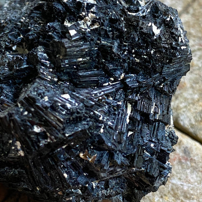 STIBNITE - WHEAL BOYS, ST ENDELLION, CORNWALL, ENGLAND  40g. MF4008