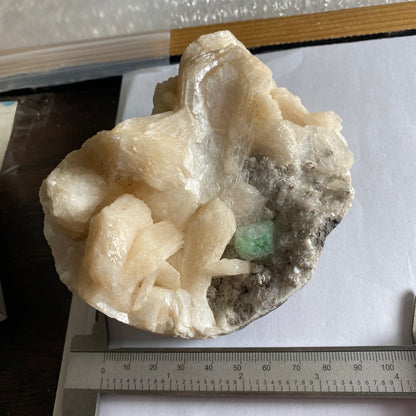 STILBITE WITH APOPHYLLITE, JALGAON, NASHIK, MAHARASHTRA, INDIA LARGE 494g MF1624