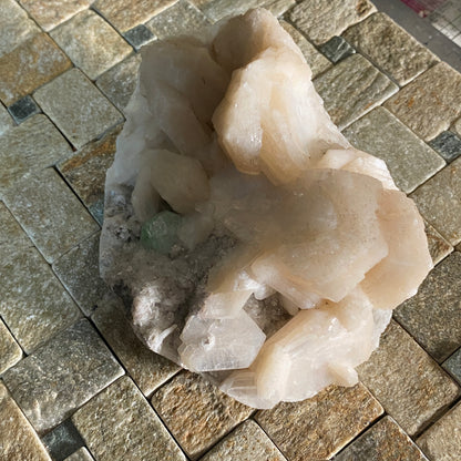 STILBITE WITH APOPHYLLITE, JALGAON, NASHIK, MAHARASHTRA, INDIA LARGE 494g MF1624