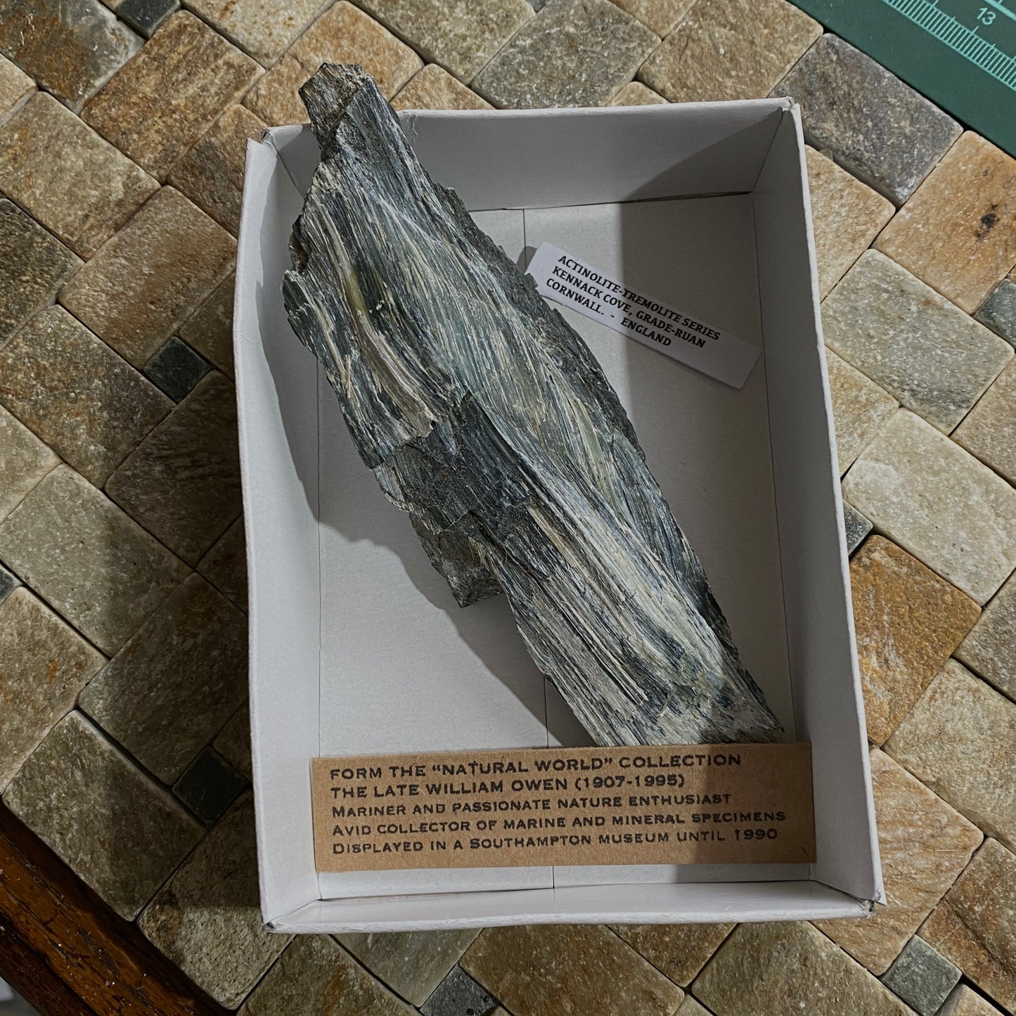 ACTINOLITE - TREMOLITE SERIES - KENNACK COVE, COVE, CORNWALL 103g MF4010