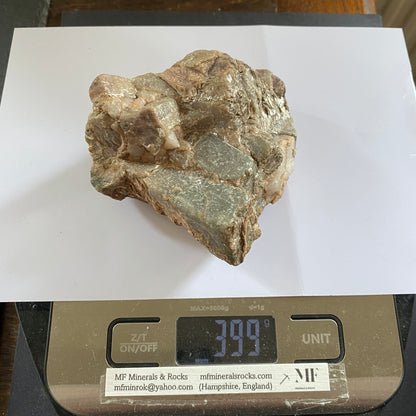 MICROCLINE/MUSCOVITE/QUARTZ [ETC] - HUNZA VALLEY, GILGIT-BALTISTAN - PAKISTAN  398g MF1063