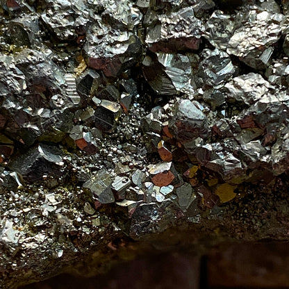 PYRITE [SOLID] - WHEAL JANE, BALDHU-CHACEWATER, CORNWALL. 222g MF4012