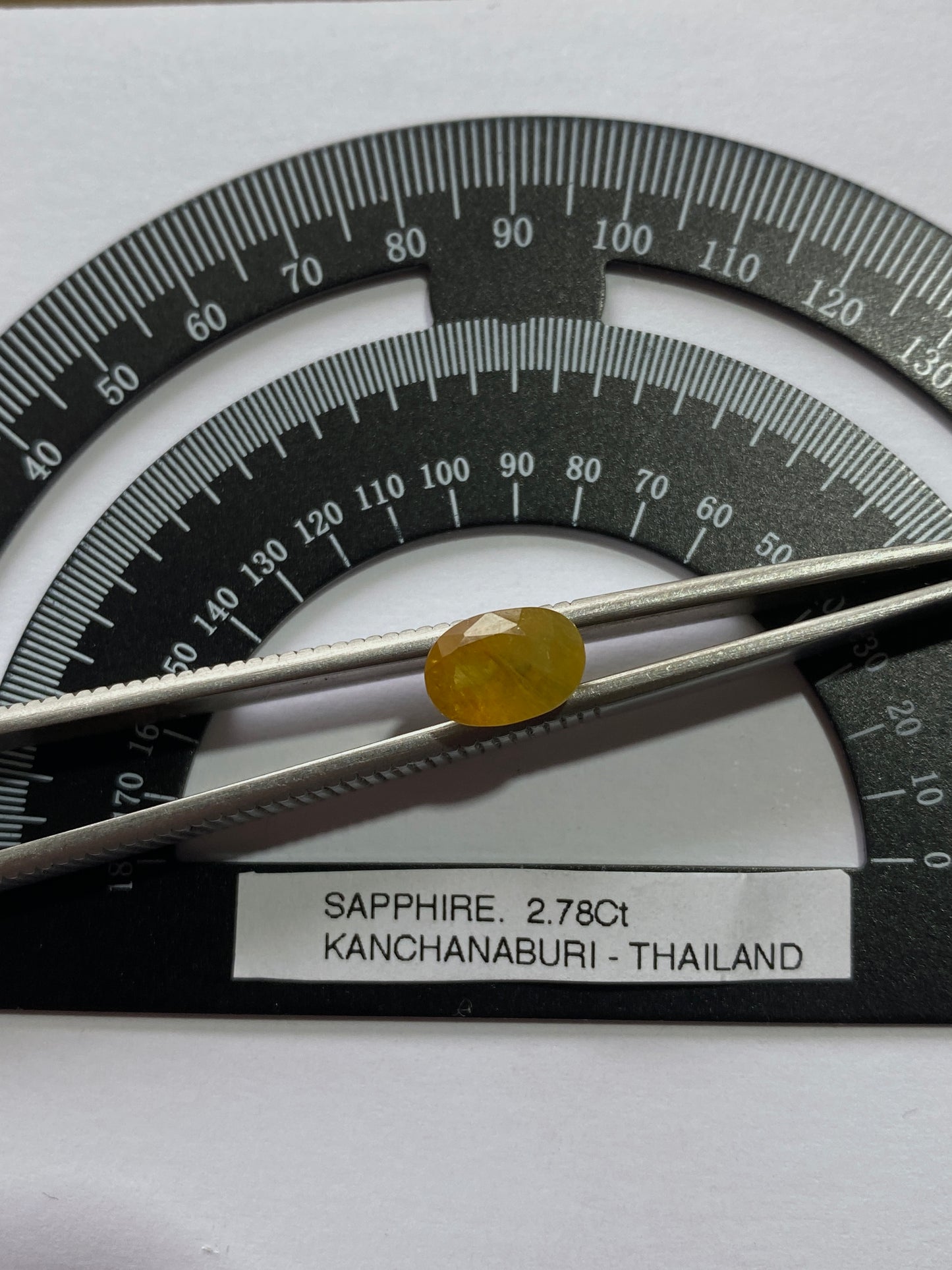 SAPPHIRE NATURAL GEMSTONE : KANCHANABURI, THAILAND  2.78Ct MFG4883