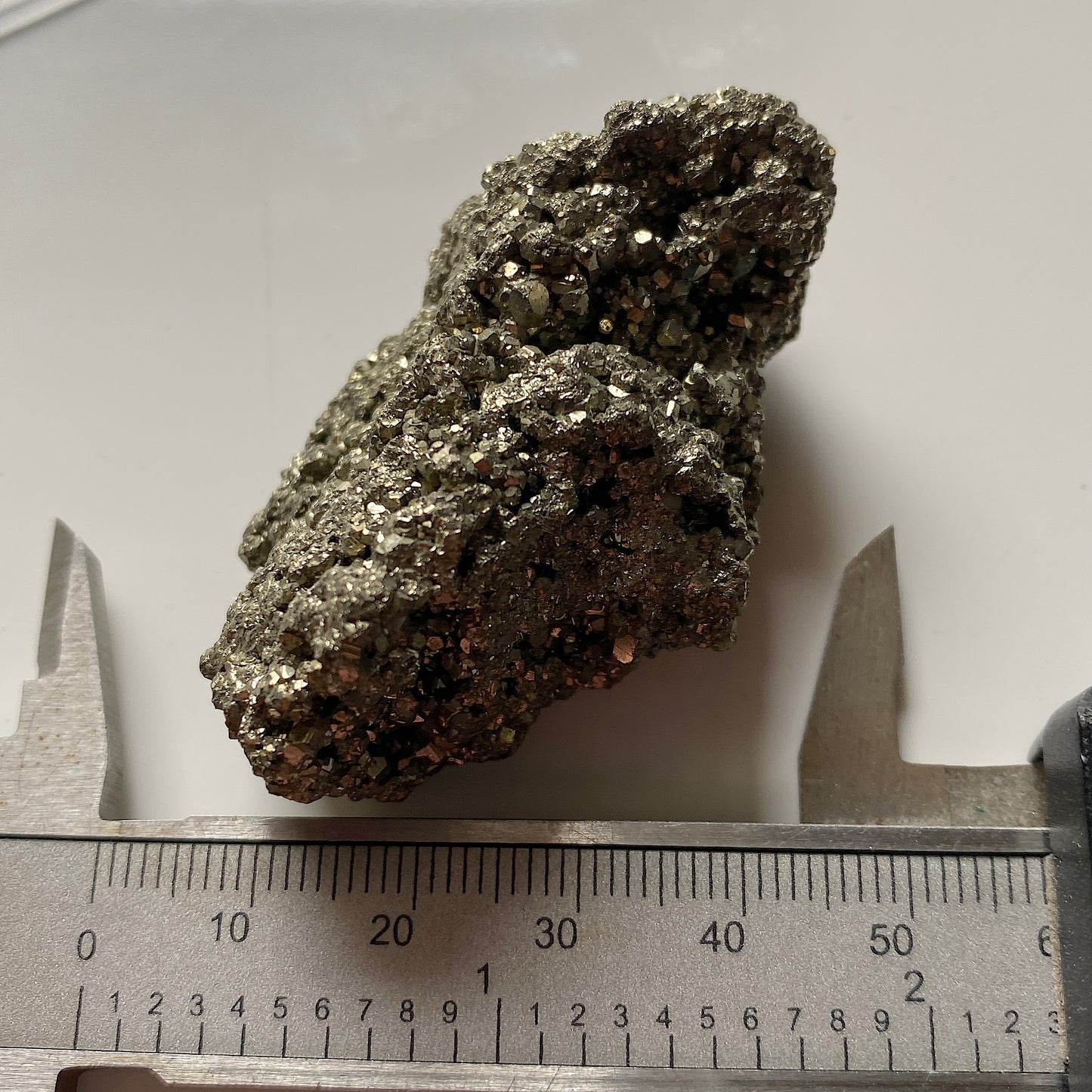 PYRITE CRYSTAL ASSEMBLAGE - WHITEHORSE DISTRICT, THE YUKON, CANADA. 62g MF1082