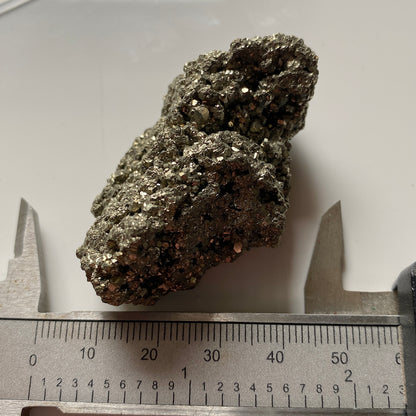 PYRITE CRYSTAL ASSEMBLAGE - WHITEHORSE DISTRICT, THE YUKON, CANADA. 62g MF1082