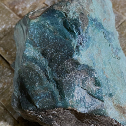 TURQUOISE [RASHLEIGHITE] - GUNHEATH, STENALEES, CORNWALL LARGE SPECIMEN 436g MF4014