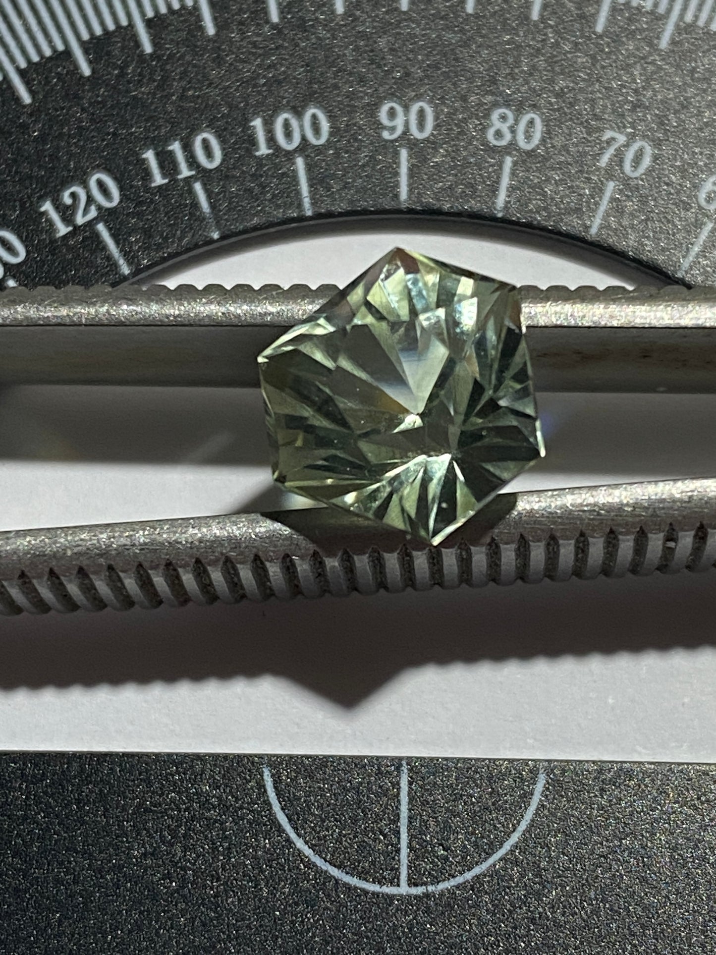 PRASIOLITE QUARTZ NATURAL GEMSTONE : BAHIA, BRAZIL  3.32Ct. MFG4864