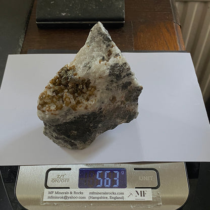 SPHALERITE/PYRITE]QUARTZ [ETC] - WHEAL JANE, BALDHU, KEA, CORNWALL, ENGLAND 564g MF1051