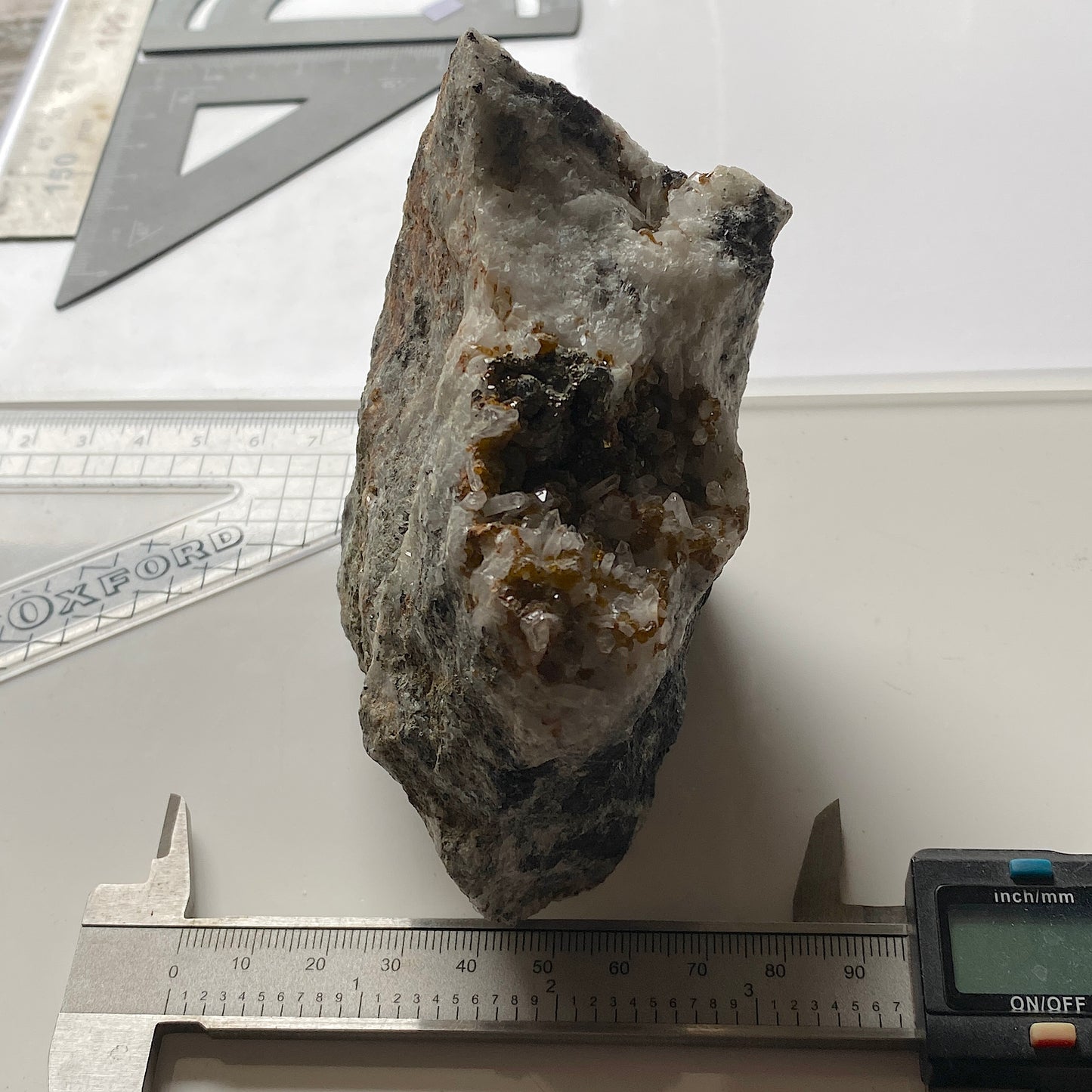 SPHALERITE/PYRITE]QUARTZ [ETC] - WHEAL JANE, BALDHU, KEA, CORNWALL, ENGLAND 564g MF1051