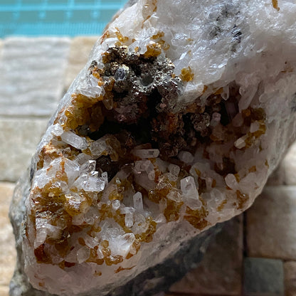 SPHALERITE/PYRITE]QUARTZ [ETC] - WHEAL JANE, BALDHU, KEA, CORNWALL, ENGLAND 564g MF1051
