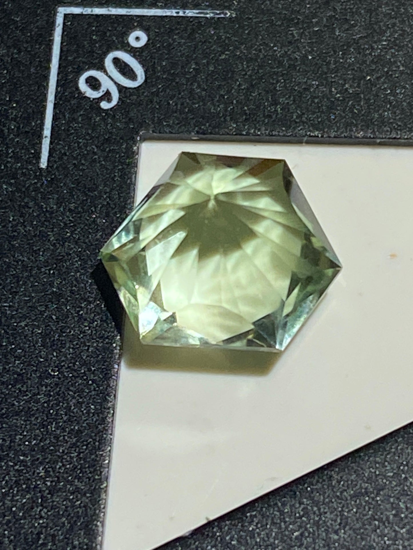 PRASIOLITE QUARTZ NATURAL GEMSTONE : BAHIA, BRAZIL  3.32Ct. MFG4864