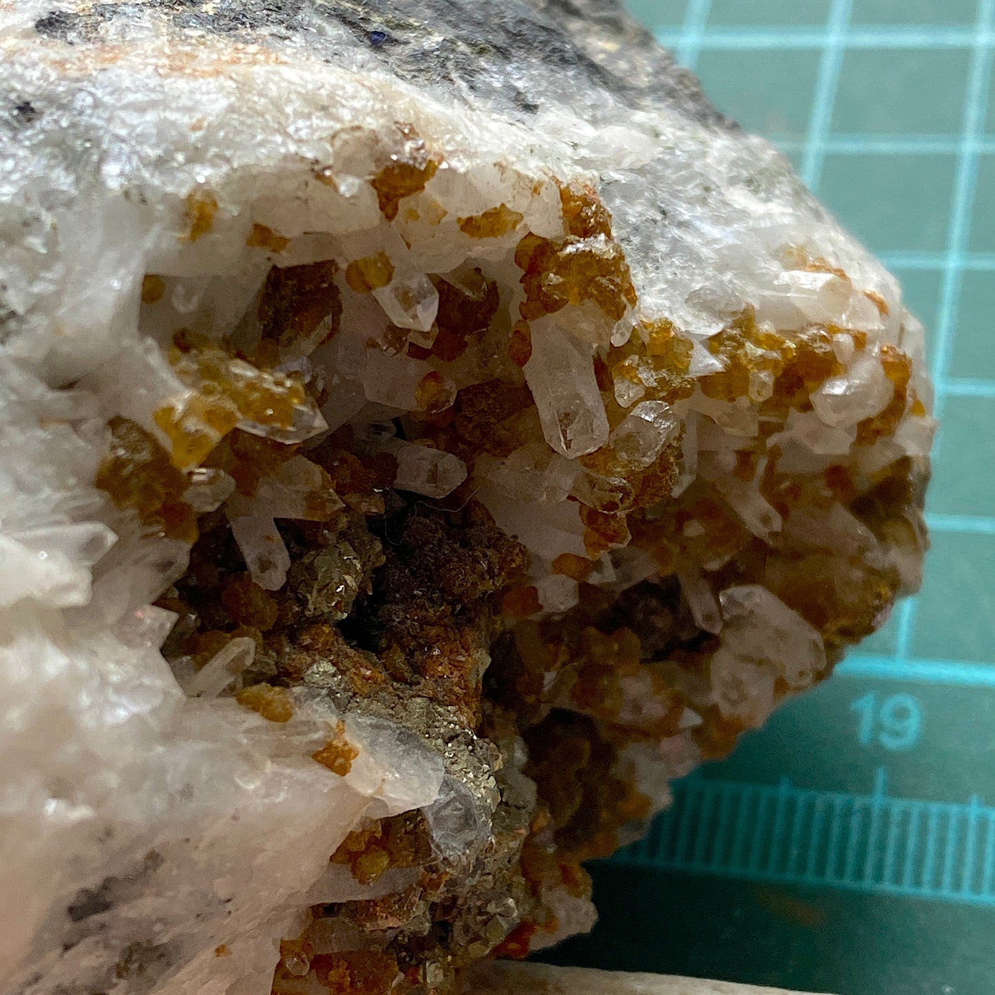 SPHALERITE/PYRITE]QUARTZ [ETC] - WHEAL JANE, BALDHU, KEA, CORNWALL, ENGLAND 564g MF1051