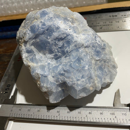 BLUE CALCITE - CERRO DE TLAICA, MORELOS, MEXICO. HEAVY 818g. MF4016