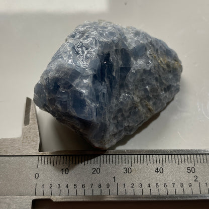 BLUE CALCITE - CRESTMORE, RIVERSIDE COUNTY, CALIFORNIA, U.S.A.  67g. MF1036